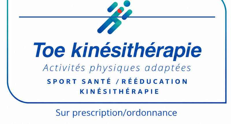 Identité visuelle Toé kinésithérapie